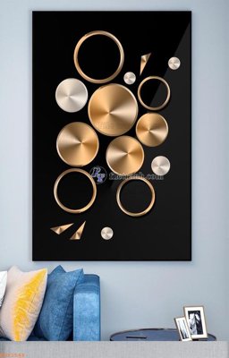 File ảnh File tranh hiện đại pha lê gương KF92548 (gốc) cho trang trí nhà hàng