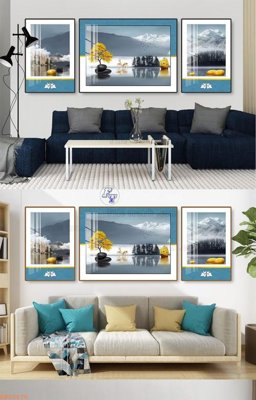 File tranh File tranh hiện đại pha lê gương KF92570 (ảnh gốc) chi tiết rõ ràng