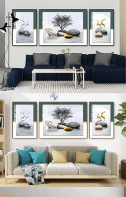 File gốc File tranh hiện đại pha lê gương KF92572 (ảnh chi tiết) để in lụa