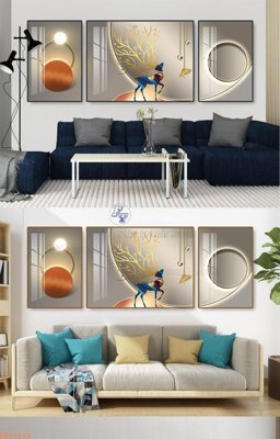 Download file File tranh hiện đại pha lê gương KF92619 (gốc) cho xưởng in