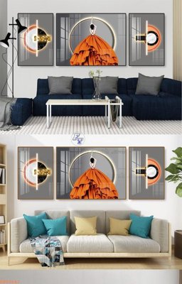 Download file gốc File tranh hiện đại pha lê gương KF92642 (in mica) trong suốt