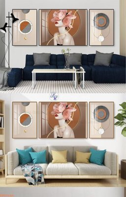 Tải file File tranh hiện đại pha lê gương KF92646 (gốc) in nhanh