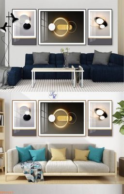 Download file tranh File tranh hiện đại pha lê gương KF92663 (file gốc PSD)