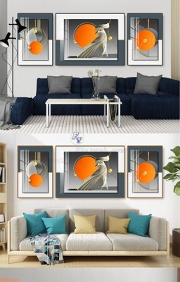 Download file File tranh hiện đại pha lê gương KF92684 (gốc) in mica cao cấp