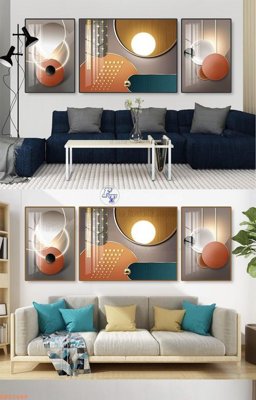 File gốc File tranh hiện đại pha lê gương KF92689 (thiết kế) độc quyền