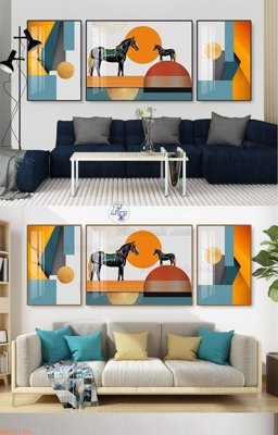 File PSD File tranh hiện đại pha lê gương KF92726 (chất lượng in ấn)