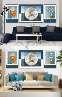 File gốc File tranh hiện đại pha lê gương KF92736 (dành cho quảng cáo)