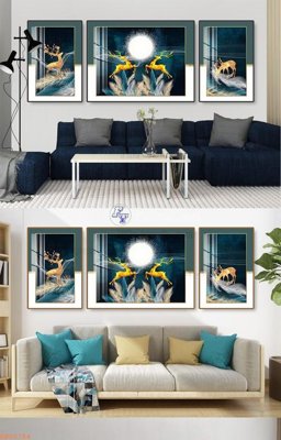 File gốc File tranh hiện đại pha lê gương KF92754 (ảnh rõ nét) để in