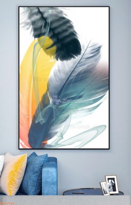 File gốc in ấn File tranh hiện đại pha lê gương KF92784 độ phân giải cao