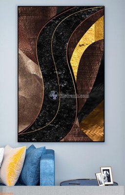 File gốc File tranh hiện đại pha lê gương KF92806 (trang trí) cho phòng khách