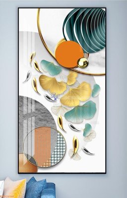 File tranh File tranh hiện đại pha lê gương KF92840 (bản gốc) in lụa 5D