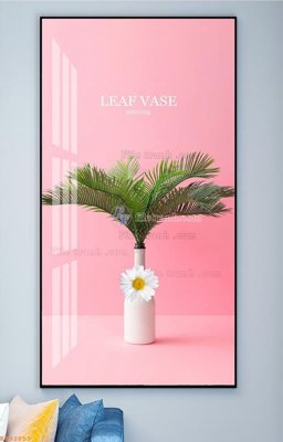 File in lụa File tranh hiện đại pha lê gương KF92853 (phong cảnh) File tranh hiện đại pha lê gương KF92853