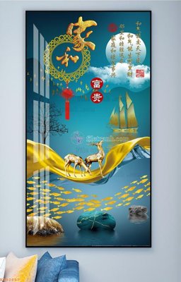 File PSD File tranh hiện đại pha lê gương KF92887 (nguyên gốc) chất lượng cao