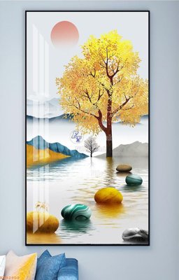 Tải file tranh File tranh hiện đại pha lê gương KF92902 (ảnh gốc) ngay