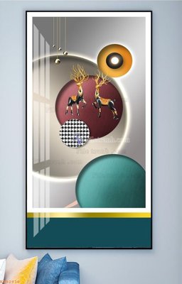 File in ấn File tranh hiện đại pha lê gương KF92916 (bản gốc) sắc nét