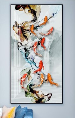 Tải file gốc File tranh hiện đại pha lê gương KF92960 (bản PSD) đầy đủ layer