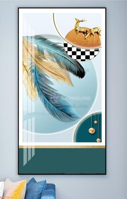 File gốc File tranh hiện đại pha lê gương KF93036 (chuẩn CMYK) cho nhà in