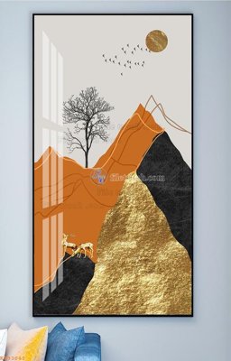 Hình ảnh file gốc File tranh hiện đại pha lê gương KF93041 (chất lượng cao)