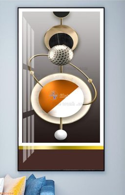 File gốc File tranh hiện đại pha lê gương KF93088 (trang trí) phòng làm việc