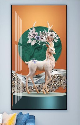 File gốc File tranh hiện đại pha lê gương KF93121 (cho in ấn) từ kho Filetranh