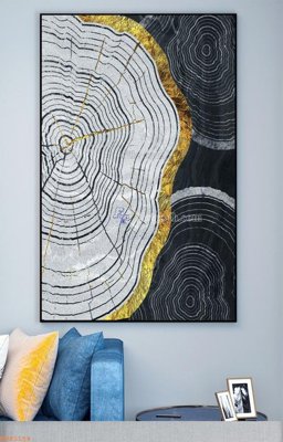 File tranh File tranh hiện đại pha lê gương KF93154 (bản gốc) trang trí văn phòng