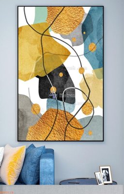 File ảnh File tranh hiện đại pha lê gương KF93174 (gốc) cho trang trí nội thất