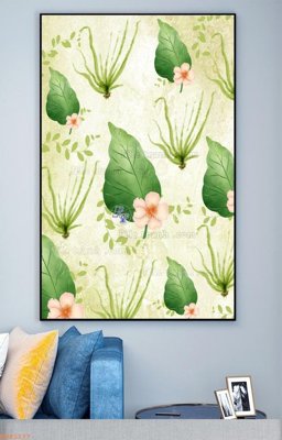 Tải file File tranh hiện đại pha lê gương KF93177 (gốc) làm tranh trang trí