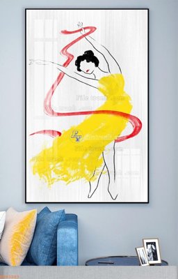 Download file gốc File tranh hiện đại pha lê gương KF93203 (in mica) trang trí