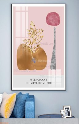 File ảnh File tranh hiện đại pha lê gương KF93206 (gốc) in quảng cáo ngoài trời