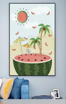 File tranh File tranh hiện đại pha lê gương KF93219 (gốc) in trên kính