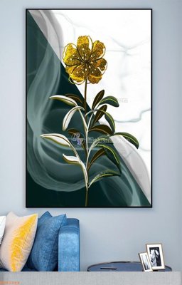 File tranh File tranh hiện đại pha lê gương KF93284 (ảnh gốc) in trần 3D