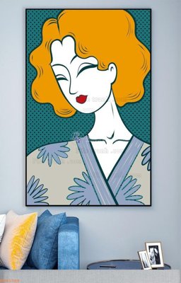 File ảnh File tranh hiện đại pha lê gương KF93308 (gốc) dùng in Pano