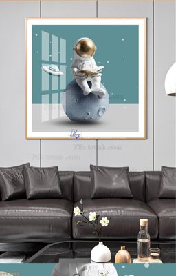 Mua file tranh gốc File tranh hiện đại pha lê gương KF93322 tại Filetranh.com