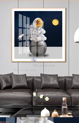 Download file gốc File tranh hiện đại pha lê gương KF93323 (dùng cho in ấn)