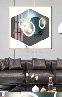 File tranh File tranh hiện đại pha lê gương KF93359 (bản gốc) trang trí văn phòng