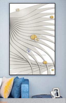 File tranh trang trí File tranh hiện đại pha lê gương KF93458 (file gốc)