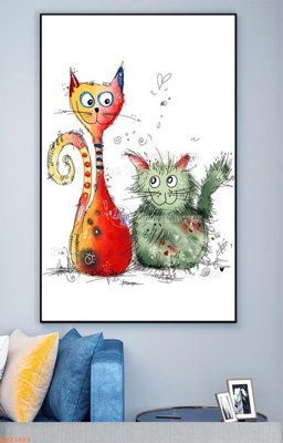 File ảnh File tranh hiện đại pha lê gương KF93484 (gốc) in backdrop sự kiện