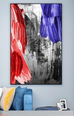 File ảnh File tranh hiện đại pha lê gương KF93571 (gốc) in PP, decal