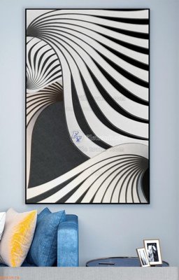 File ảnh gốc File tranh hiện đại pha lê gương KF93574 (chuyên in mica)