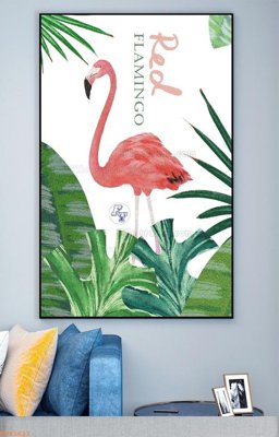 File in trần File tranh hiện đại pha lê gương KF93621 (bản gốc 3D) sống động