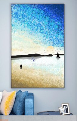 File gốc File tranh hiện đại pha lê gương KF93645 (cho in UV) siêu nét