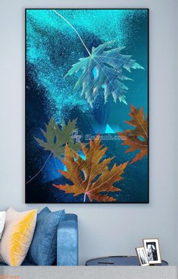 Tải file File tranh hiện đại pha lê gương KF93668 (gốc) làm tranh treo tường