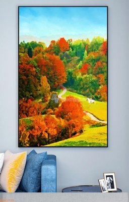 File ảnh File tranh hiện đại pha lê gương KF93770 (gốc) in PP, decal