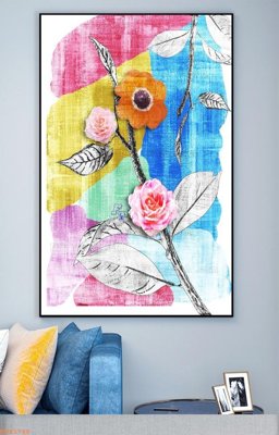 Tải file File tranh hiện đại pha lê gương KF93786 (gốc) in trên mọi chất liệu