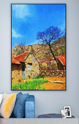 File tranh quảng cáo File tranh hiện đại pha lê gương KF93812 (file gốc) chuyên nghiệp