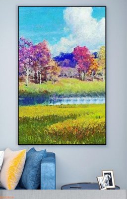 Tải file File tranh hiện đại pha lê gương KF93834 (gốc) in ấn chất lượng