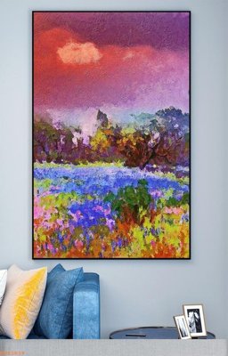 Tải file File tranh hiện đại pha lê gương KF93839 (gốc) làm file thiết kế