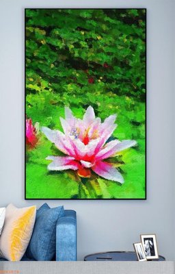 File gốc File tranh hiện đại pha lê gương KF93874 (in 3D) cho trang trí