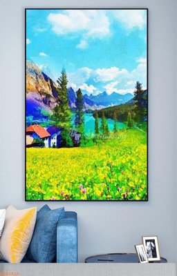 File ảnh File tranh hiện đại pha lê gương KF93910 (gốc) in PP, decal