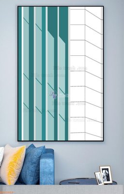 Tải file File tranh hiện đại pha lê gương KF93959 (gốc) chủ đề tôn giáo